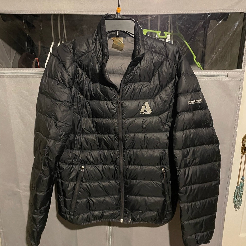 Eddie Bauer Microtherm Down Puffer Jacket. Like New!